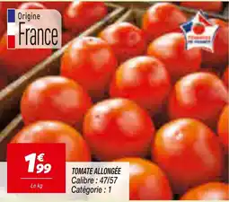 Netto TOMATE ALLONGÉE offre