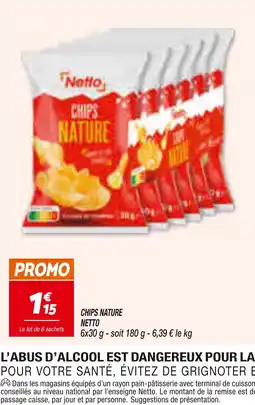 Netto Netto Chips Nature offre