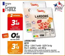 Netto Netto Lardons Fumés offre