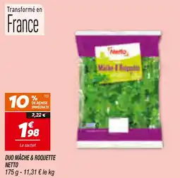 Netto NETTO DUO MÂCHE & ROQUETTE offre