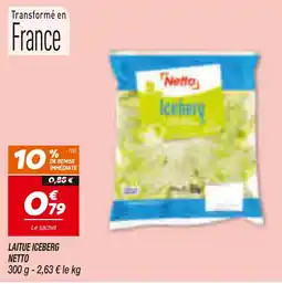 Netto Netto Laitue Iceberg offre