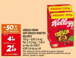 Netto Kellogg's Céréales Trésor offre