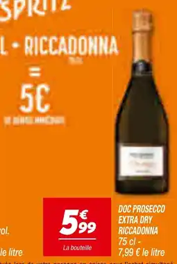 Netto RICCADONNA DOC PROSECCO EXTRA DRY offre