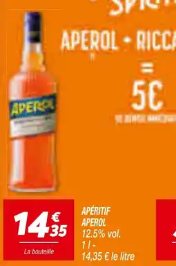 Netto APEROL APÉRITIF offre