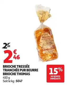 Auchan BRIOCHE THOMAS offre