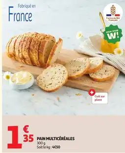 Auchan PAIN MULTICÉRÉALES offre