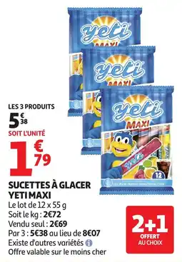 Auchan Yeti Maxi offre