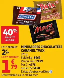 Auchan TWIX Minis offre