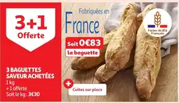 Auchan Baguettes offre