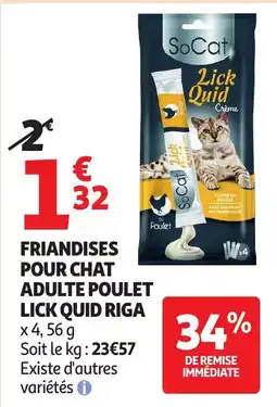 Auchan SoCat Lick Quid offre