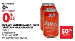 Auchan Solo Kola Champion offre