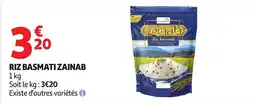 Auchan ZAINAB Riz Basmati offre