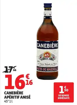 Auchan CANEBIÈRE APÉRITIF ANISÉ offre