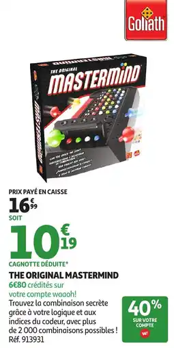 Auchan Gollath MASTERMIND offre