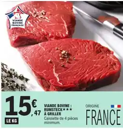 E.Leclerc VIAND Bovine RUMSTECK offre