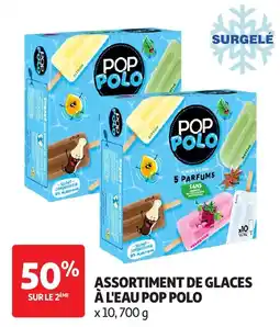 Auchan Pop Polo Glaces à l'eau offre