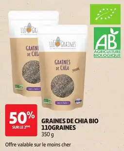 Auchan 110 Graines graines de chia offre