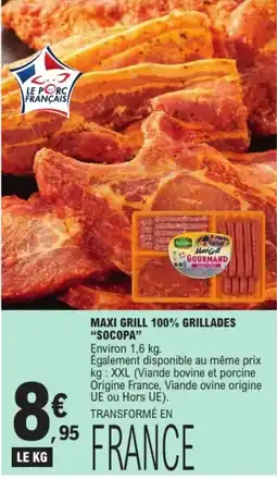 E.Leclerc SOCOPA MAXI GRILL offre