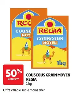 Auchan Regia Couscous grain moyen offre