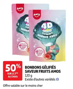 Auchan Amos Bonbons géliifiés offre