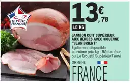 E.Leclerc Jambon Cuit Supérieur offre