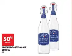 Auchan LORINA Limonade artisanale offre