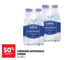 Auchan Lorina Limonade artisanale offre