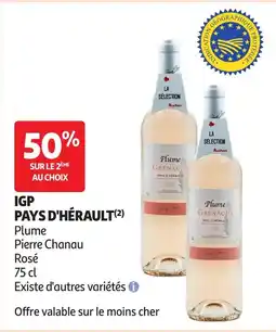 Auchan Pierre Chaunau Igp pays d'herault offre