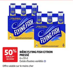 Auchan Flying Fish Bière Citron Pressé offre