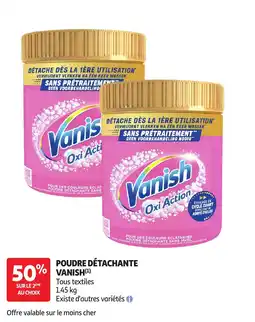 Auchan Vanish Oxi Action offre