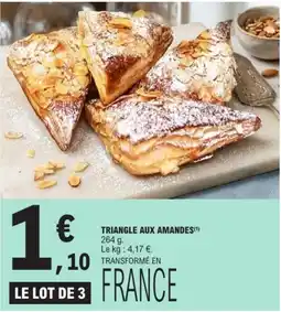 E.Leclerc Triangle aux amandes offre