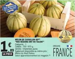 E.Leclerc Melon de Cavaillon IGP offre