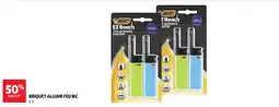 Auchan Bic Briquet Allume Feu offre