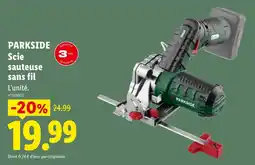 Lidl PARKSIDE Scie sauteuse sans fil offre