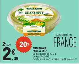 E.Leclerc SUD & SOL GUACAMOLE offre
