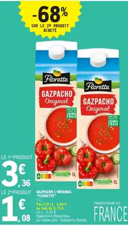 E.Leclerc Florette Gazpacho Original offre