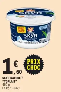 E.Leclerc Yoplait SKYR offre