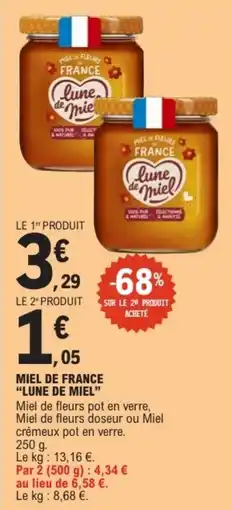 E.Leclerc Lune de Miel Miel de fleurs offre