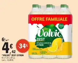 E.Leclerc Volvic Zest Citron offre