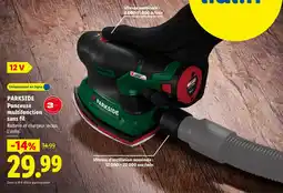 Lidl PARKSIDE Ponceuse multifonction sans fil offre