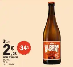 E.Leclerc BIÈRE D'ALBERT offre