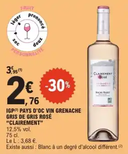 E.Leclerc Clairement Rosé offre