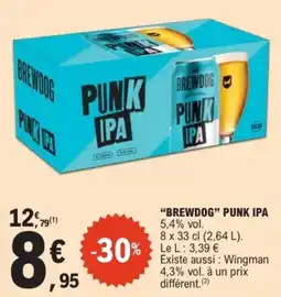 E.Leclerc BREWDOG PUNK IPA offre