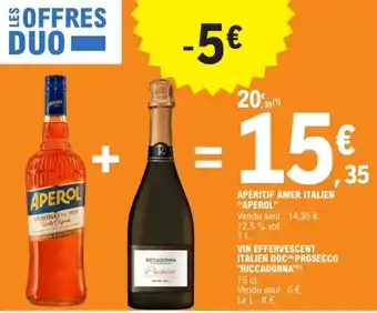 E.Leclerc APEROL offre