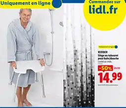 Lidl RIDDER Siège ou tabouret pour bain/douche offre