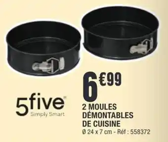 5five Simply Smart 2 MOULES DÉMONTABLES DE CUISINE