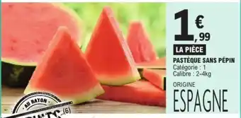 PASTÈQUE SANS PÉPIN