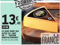 E.Leclerc Express LE SAINT MONT DES ALPES offre