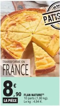 E.Leclerc Express FLAN NATURE offre