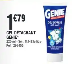 La Foir'Fouille GÉNIE GEL DÉTACHANT offre